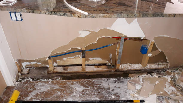 Water damage restoration process in Nicholson, MS